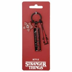 Bioworld Netflix Stranger Things Demogorgon Metal Keychain