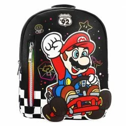 Bioworld Nintendo Mario Kart Rainbow Road Mini Backpack