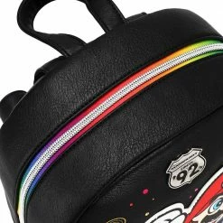 Bioworld Nintendo Mario Kart Rainbow Road Mini Backpack