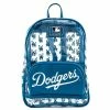 (COMING SOON) Grotto Treasures Shared Exclusive - Loungefly MLB Los Angeles Dodgers Clear Mini Backpack