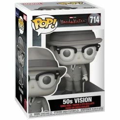 Funko Marvel Studios Wandavision 50's Vision Black & White Pop! Vinyl Figure