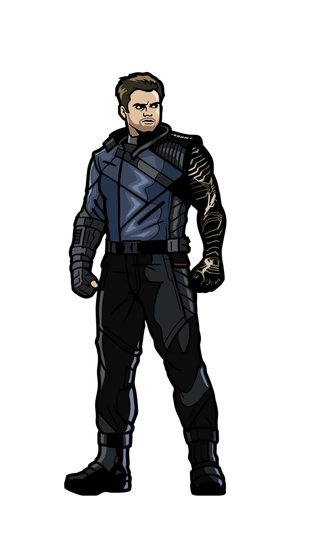 FiGPiN Marvel The Falcon And The Winter Soldier - Bucky Barnes