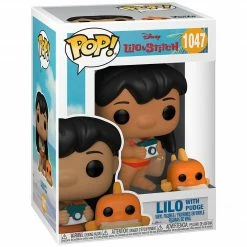 Funko Disney Lilo & Stitch Lilo W/Pudge Pop! Vinyl Figure