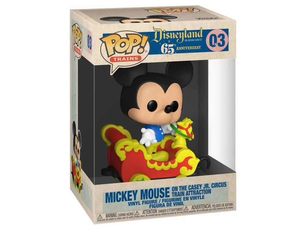 Funko Disneyland 65th Anniversary Casey Jr. Car 3 With Mickey Train Pop! Vinyl Figure