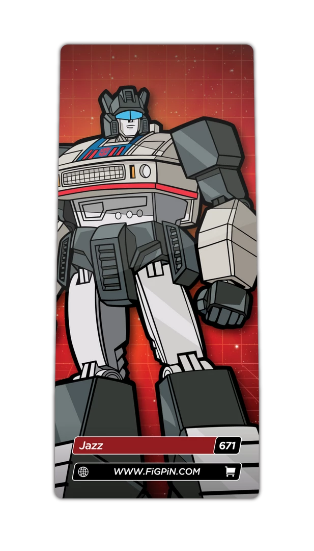 FiGPiN Transformers Autobot Jazz Limited Edition