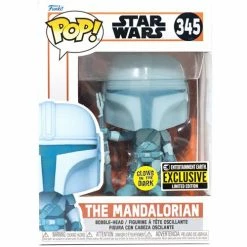 Funko Star Wars: The Mandalorian Hologram Glow In The Dark Pop! Vinyl Figure Exclusive