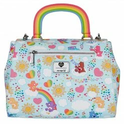 Loungefly Care Bears AOP Rainbow Crossbody