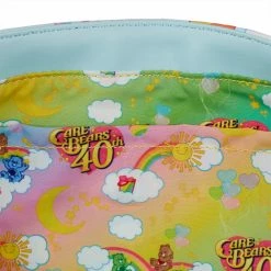 Loungefly Care Bears AOP Rainbow Crossbody
