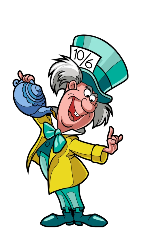 FiGPiN Disney Alice In Wonderland Mad Hatter Limited Edition