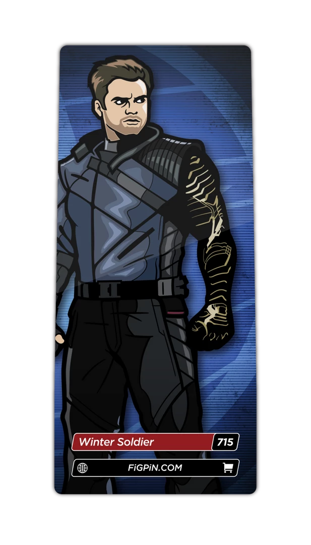 FiGPiN Marvel The Falcon And The Winter Soldier - Bucky Barnes