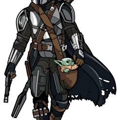 FiGPiN Star Wars The Mandalorian With The Child