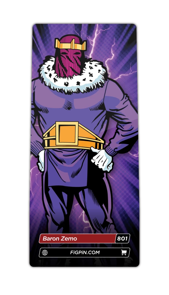 FiGPiN Marvel Comics Baron Zemo