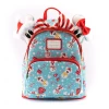 Loungefly Disney Mickey & Minnie Snowman AOP Mini Backpack W/Ears Headband Set