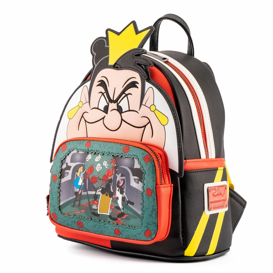 Loungefly Disney Villains Scenes Queen Of Hearts Mini Backpack