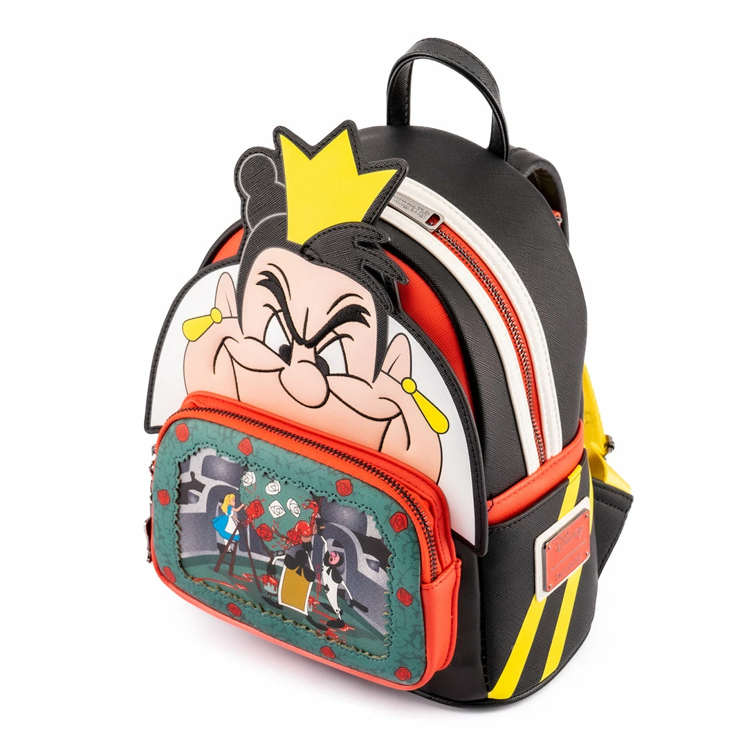 Loungefly Disney Villains Scenes Queen Of Hearts Mini Backpack