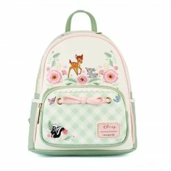 Loungefly Disney Bambi Springtime Gingham Mini Backpack