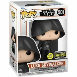 Funko Star Wars: The Mandalorian Luke Skywalker Glow In The Dark Pop! Vinyl Figure Exclusive
