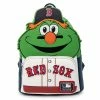 Loungefly MLB Boston Red Sox Wally The Green Monster Mascot Cosplay Mini Backpack