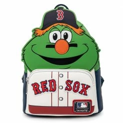 Loungefly MLB Boston Red Sox Wally The Green Monster Mascot Cosplay Mini Backpack