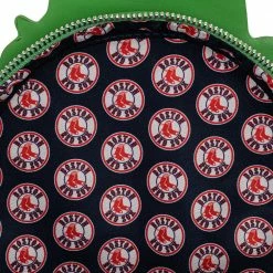Loungefly MLB Boston Red Sox Wally The Green Monster Mascot Cosplay Mini Backpack