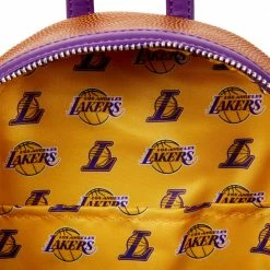 Loungefly NBA Los Angeles Lakers Basketball Mini Backpack