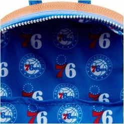 Loungefly NBA Philly 76ers Basketball Mini Backpack
