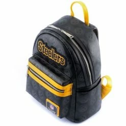 Loungefly NFL Pittsburg Steelers AOP Logo Mini Backpack
