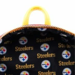 Loungefly NFL Pittsburg Steelers Pigskin Logo Mini Backpack