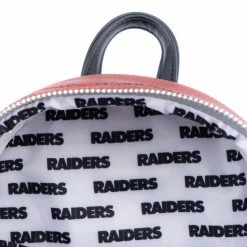 Loungefly NFL Las Vegas Raiders Pigskin Logo Mini Backpack