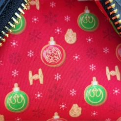 Grotto Treasures Exclusive - Loungefly Star Wars Gingerbread AOP Mini Backpack W/Wallet Set