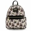 Grotto Treasures Exclusive - Loungefly Star Wars The Mandalorian Tattoo Print Mini Backpack Exclusives