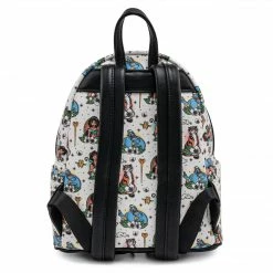 Exclusives Grotto Treasures Exclusive - Loungefly Disney Aladdin Tattoo AOP Mini Backpack