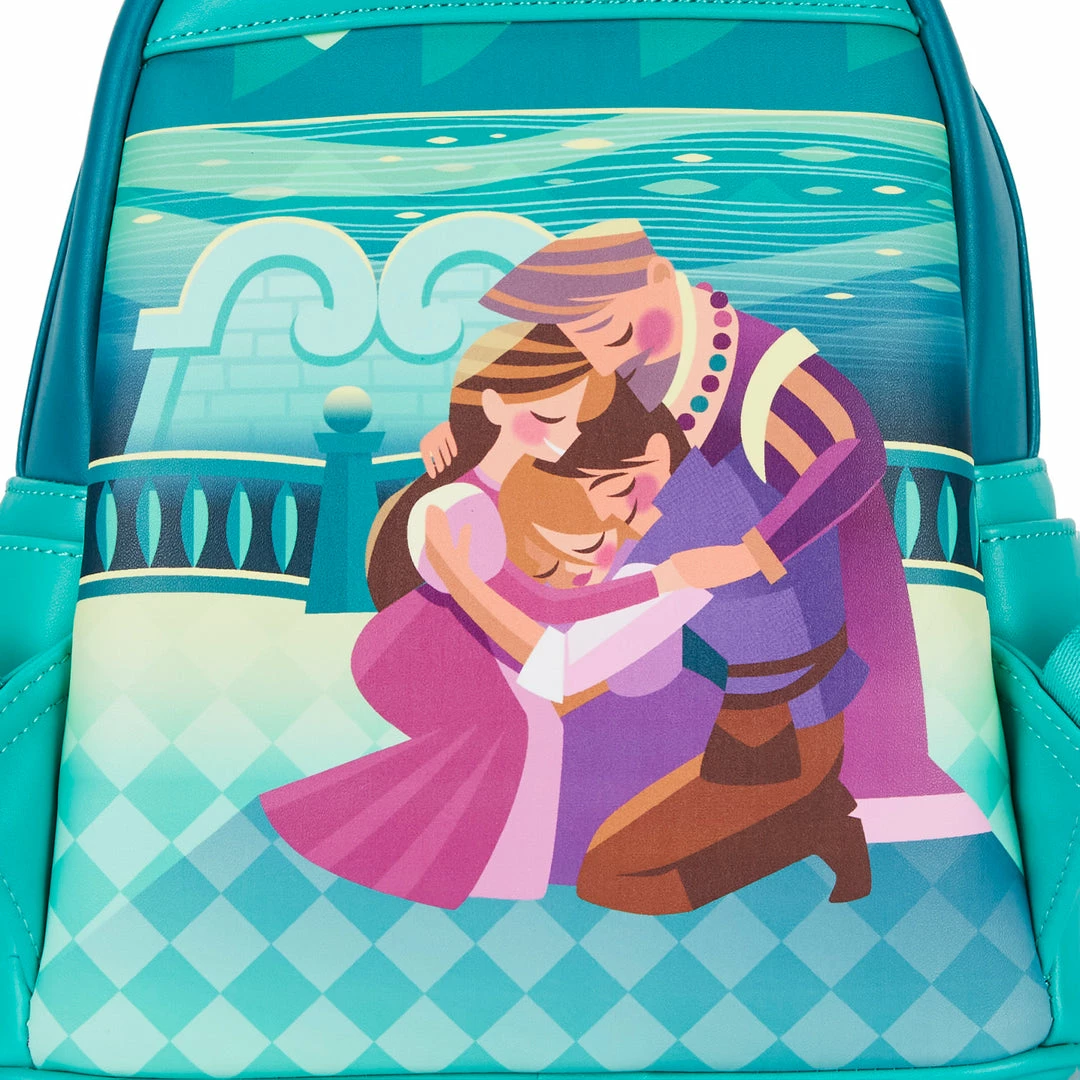 Loungefly Disney Tangled Rapunzel Castle Series Mini Backpack