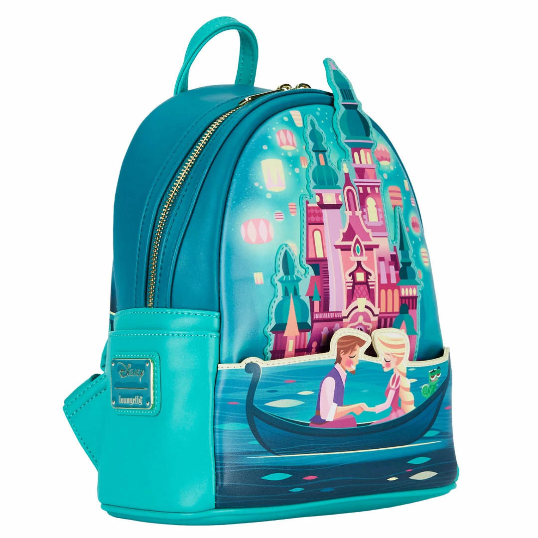 Loungefly Disney Tangled Rapunzel Castle Series Mini Backpack