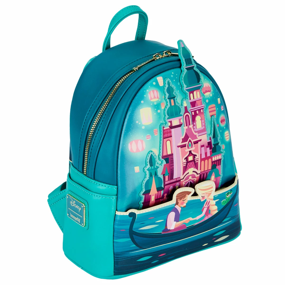 Loungefly Disney Tangled Rapunzel Castle Series Mini Backpack
