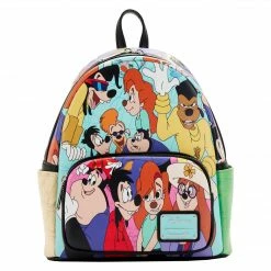 Pre-orders/Coming Soon (COMING SOON) Loungefly Disney Goofy Movie Collage Mini Backpack