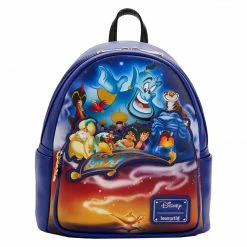 Pre-orders/Coming Soon (COMING SOON) Loungefly Disney Aladdin 30th Anniversary Mini Backpack