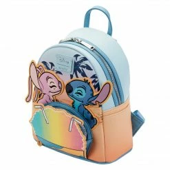 Pre-orders/Coming Soon (COMING SOON) Loungefly Disney Lilo & Stitch Snow Cone Date W/Angel Mini Backpack