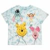 In Stock Loungefly Disney Winnie The Pooh & Friends Balloons Crop Blue Tee