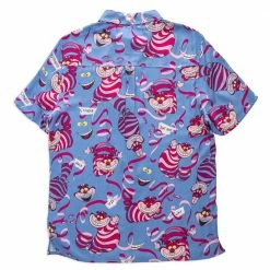 Loungefly Disney Alice In Wonderland Cheshire Cat Camp Shirt
