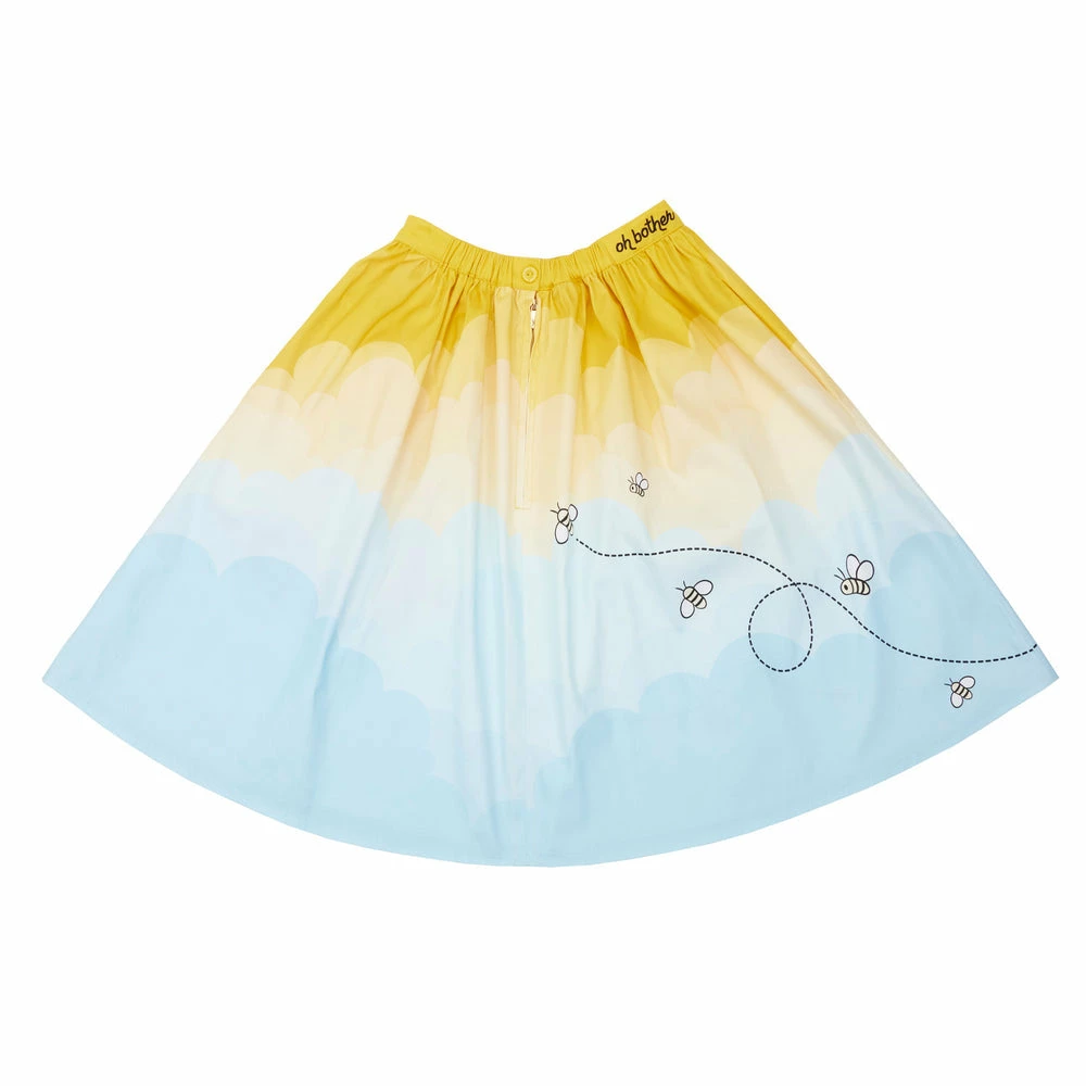 In Stock Stitch Shoppe By Loungefly Disney Winnie The Pooh Balloon Clouds "Sandy" Skirt