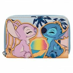 (COMING SOON) Loungefly Disney Lilo & Stitch Snow Cone Date W/Angel Wallet Pre-orders/Coming Soon