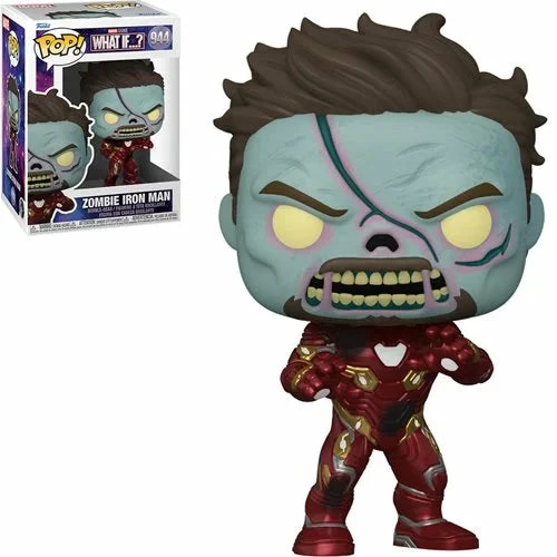Funko Marvel Studios What If? Zombie Iron Man Pop! Vinyl Figure