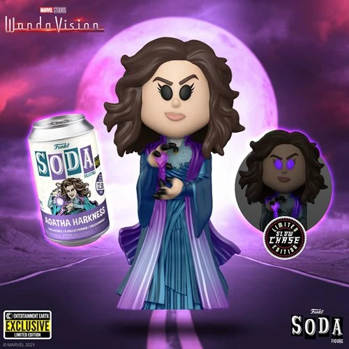 Funko Marvel Studios WandaVision Agatha Vinyl Soda Figure Limited Edition