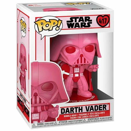 Funko Star Wars Valentines Darth Vader W/Heart Pop! Vinyl Figure