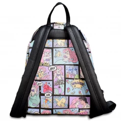 Grotto Treasures Exclusive - Loungefly Disney The Little Mermaid Comic AOP Mini Backpack