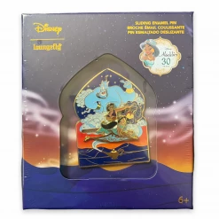 Loungefly Disney Aladdin 30th Anniversary 3" Collector Box Pin
