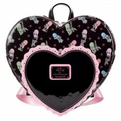 Loungefly Valfre Double Heart Mini Backpack